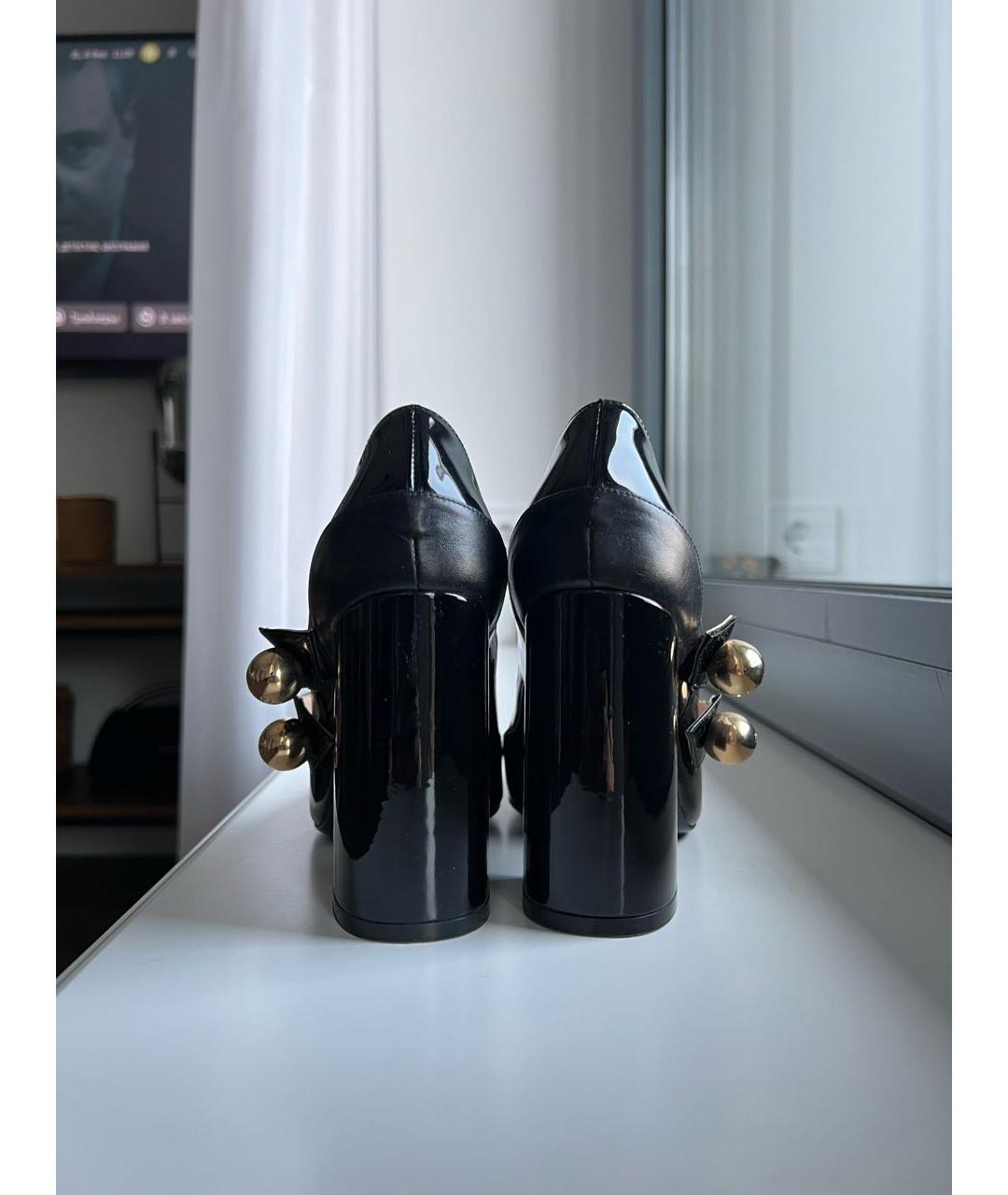 NO. 21 Черные кожаные туфли, фото 3