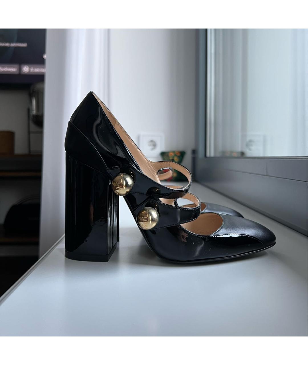 NO. 21 Черные кожаные туфли, фото 6