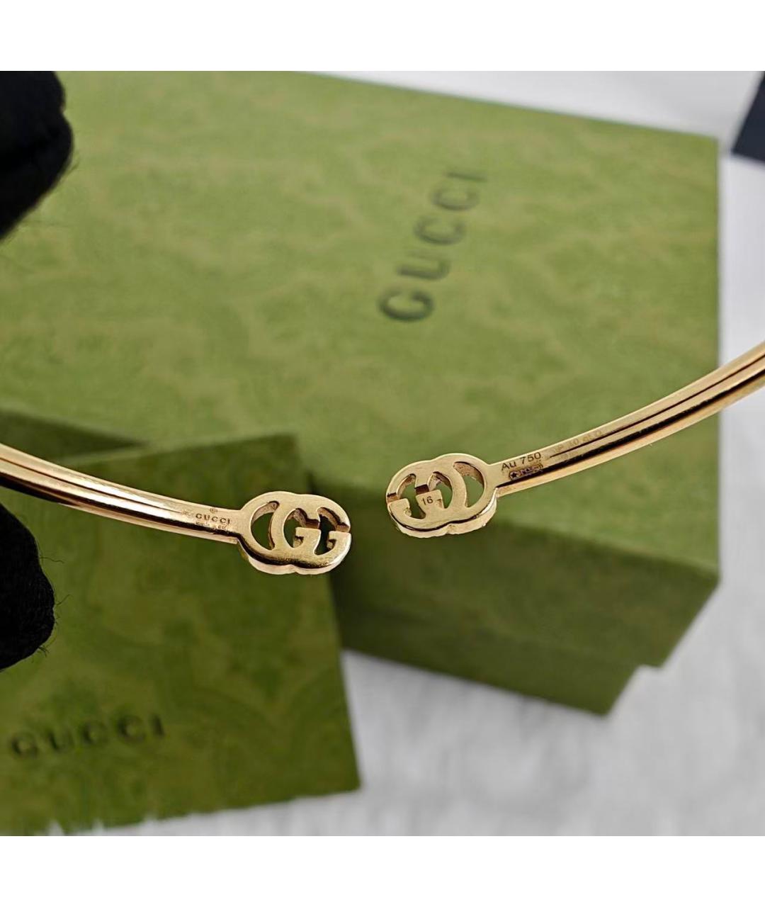 GUCCI Золотой браслет из желтого золота, фото 5