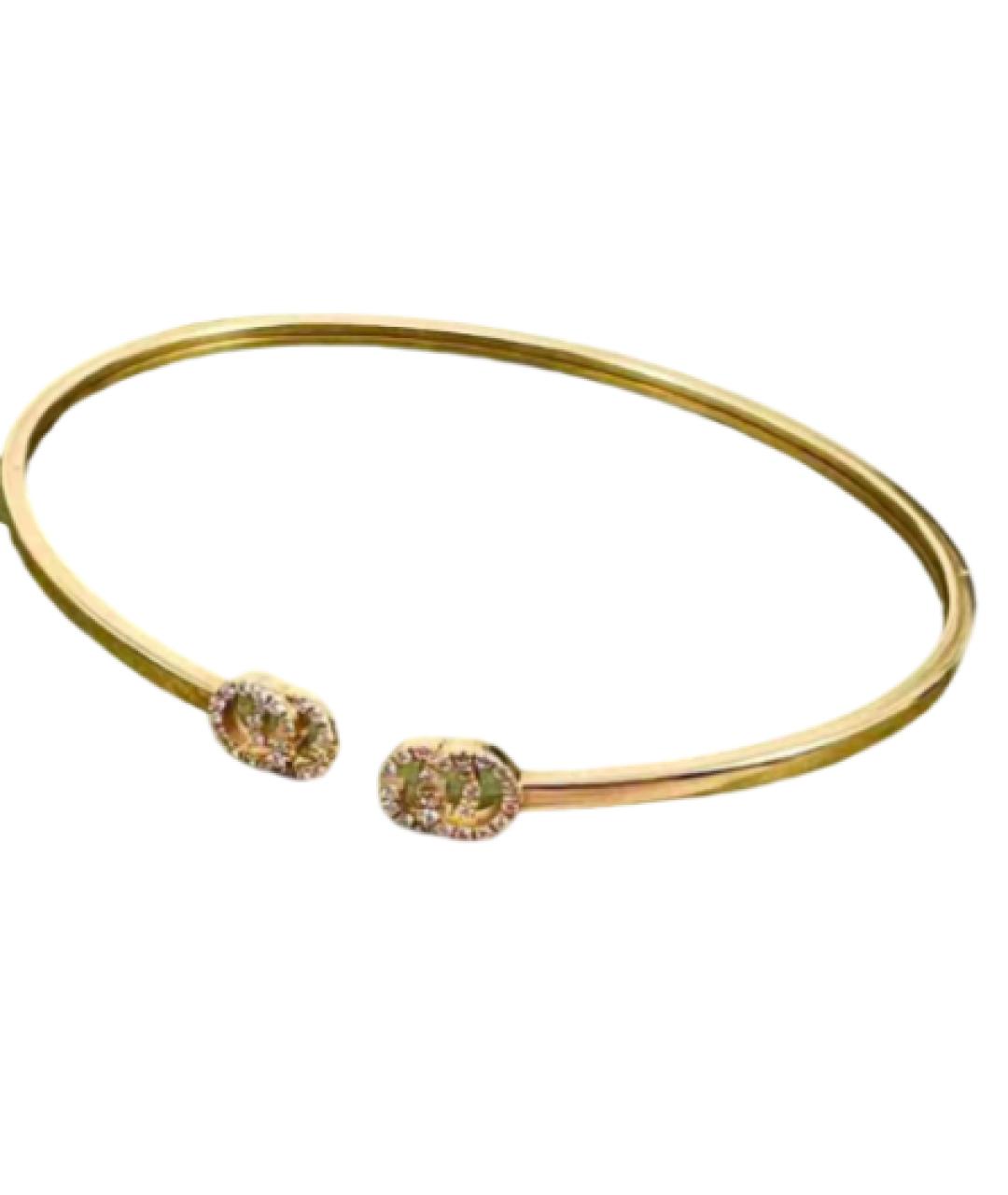 GUCCI Золотой браслет из желтого золота, фото 1