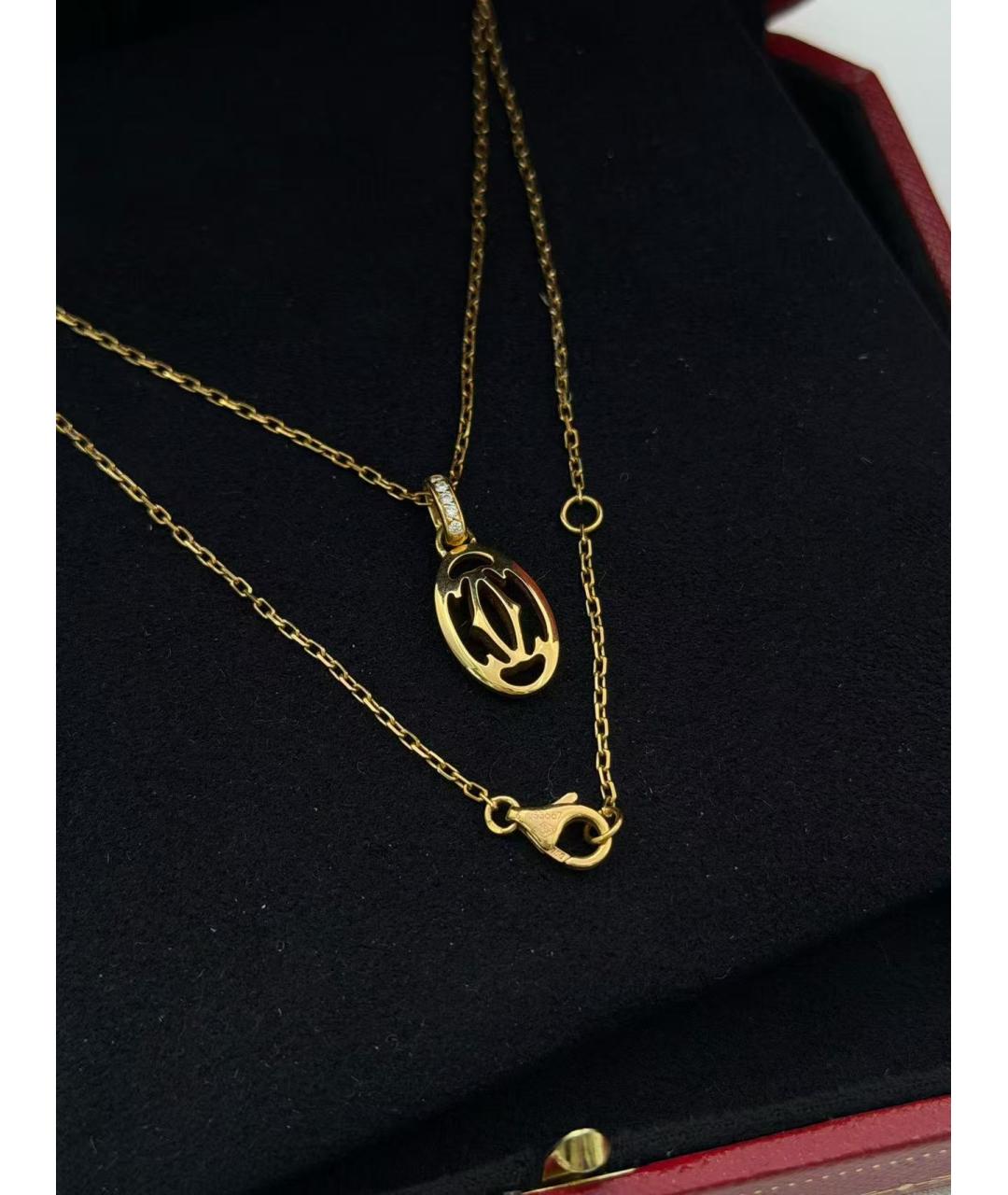 CARTIER Золотое колье из желтого золота, фото 4