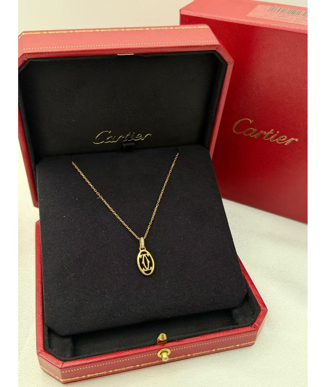 CARTIER Золотое колье из желтого золота, фото 2