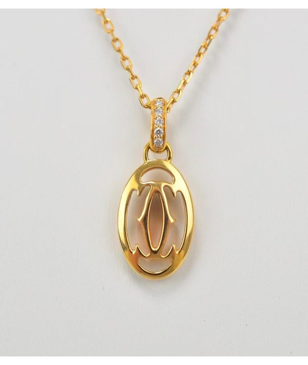 CARTIER Золотое колье из желтого золота, фото 6