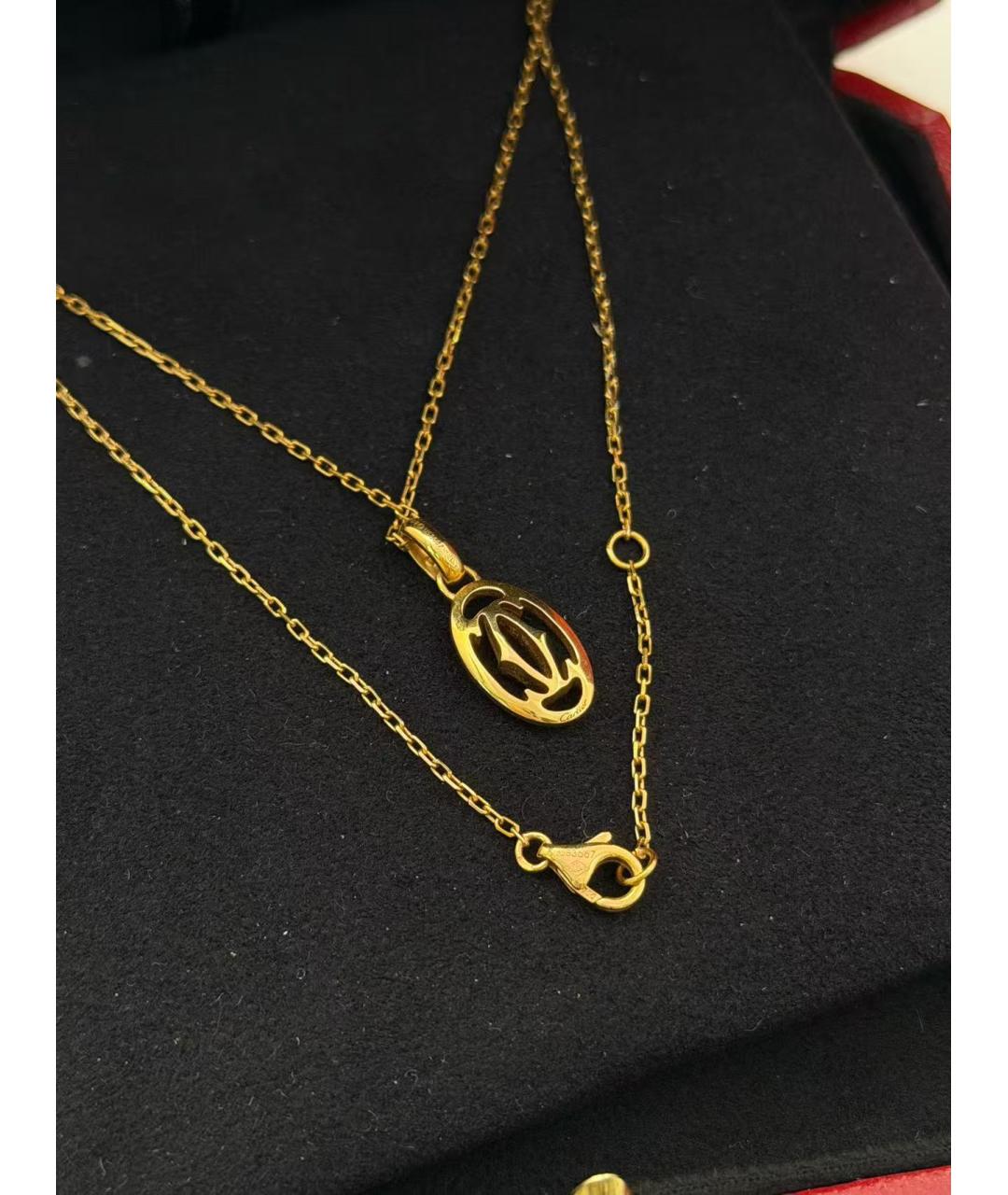 CARTIER Золотое колье из желтого золота, фото 3