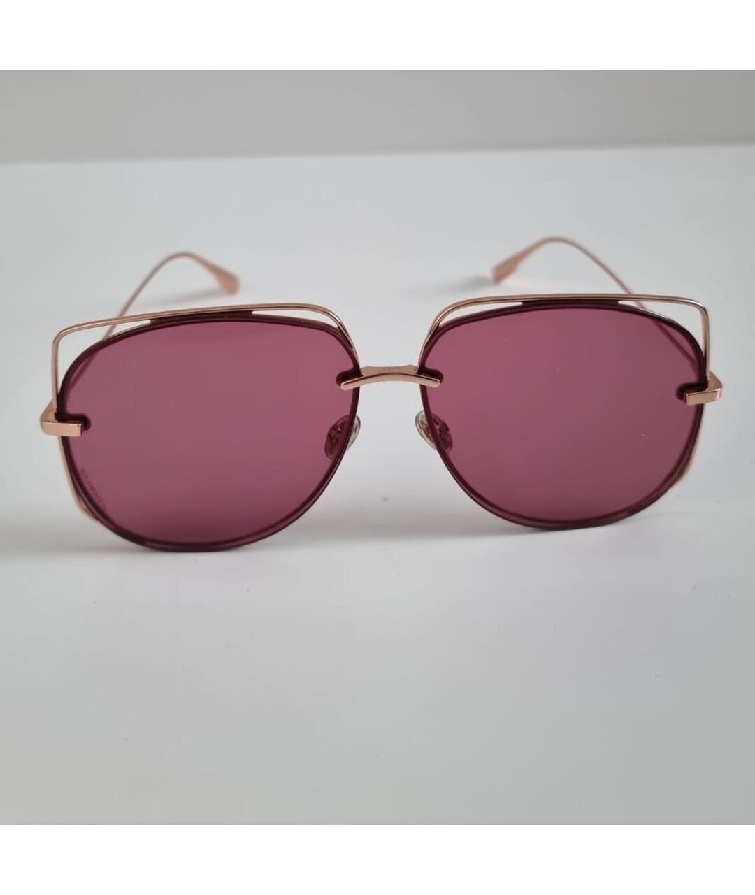 CHRISTIAN DIOR PRE-OWNED Розовые солнцезащитные очки, фото 7