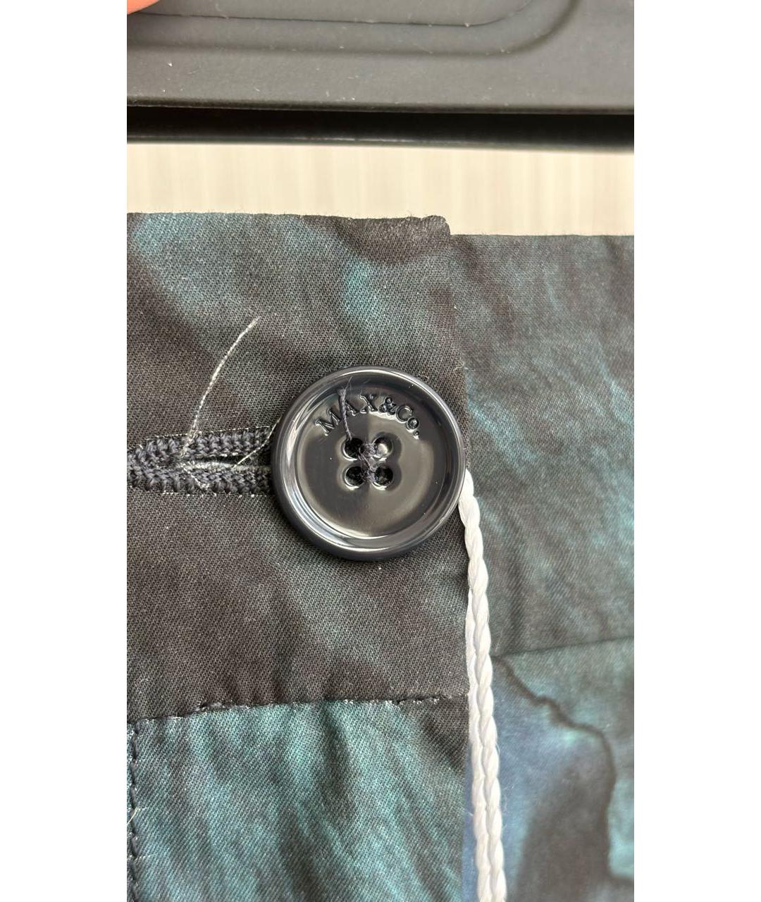 MAX&CO Мульти хлопковые брюки узкие, фото 3