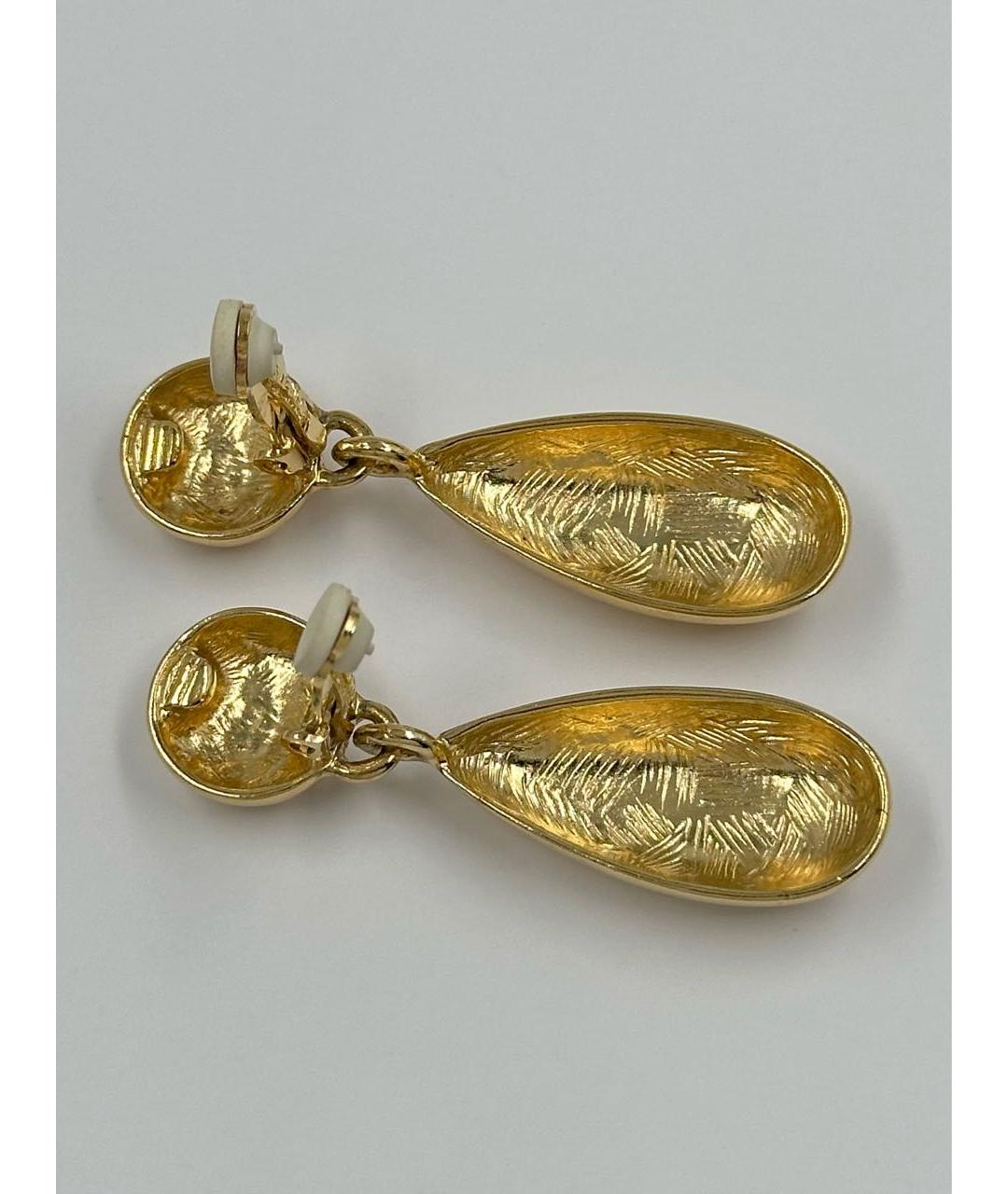 GIVENCHY Золотые позолоченные клипсы, фото 6