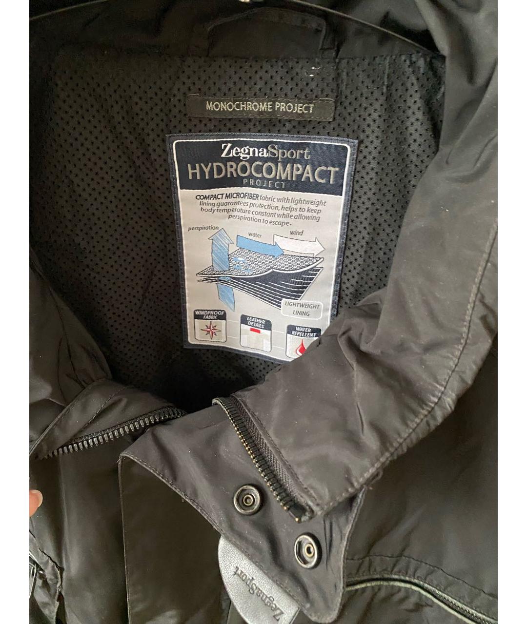 ZEGNA Черная куртка, фото 3