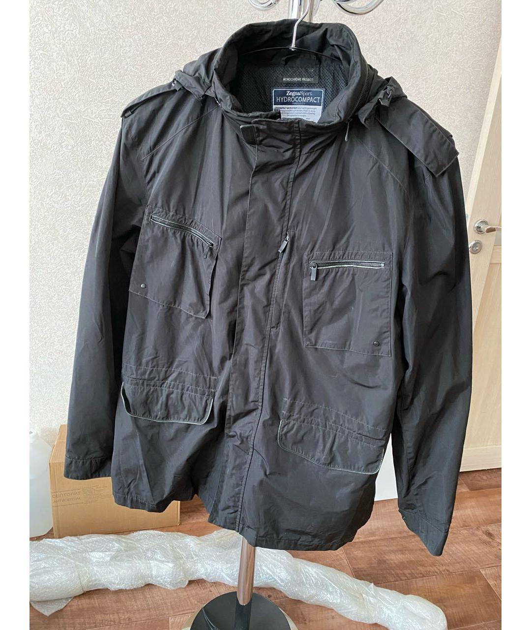 ZEGNA Черная куртка, фото 9