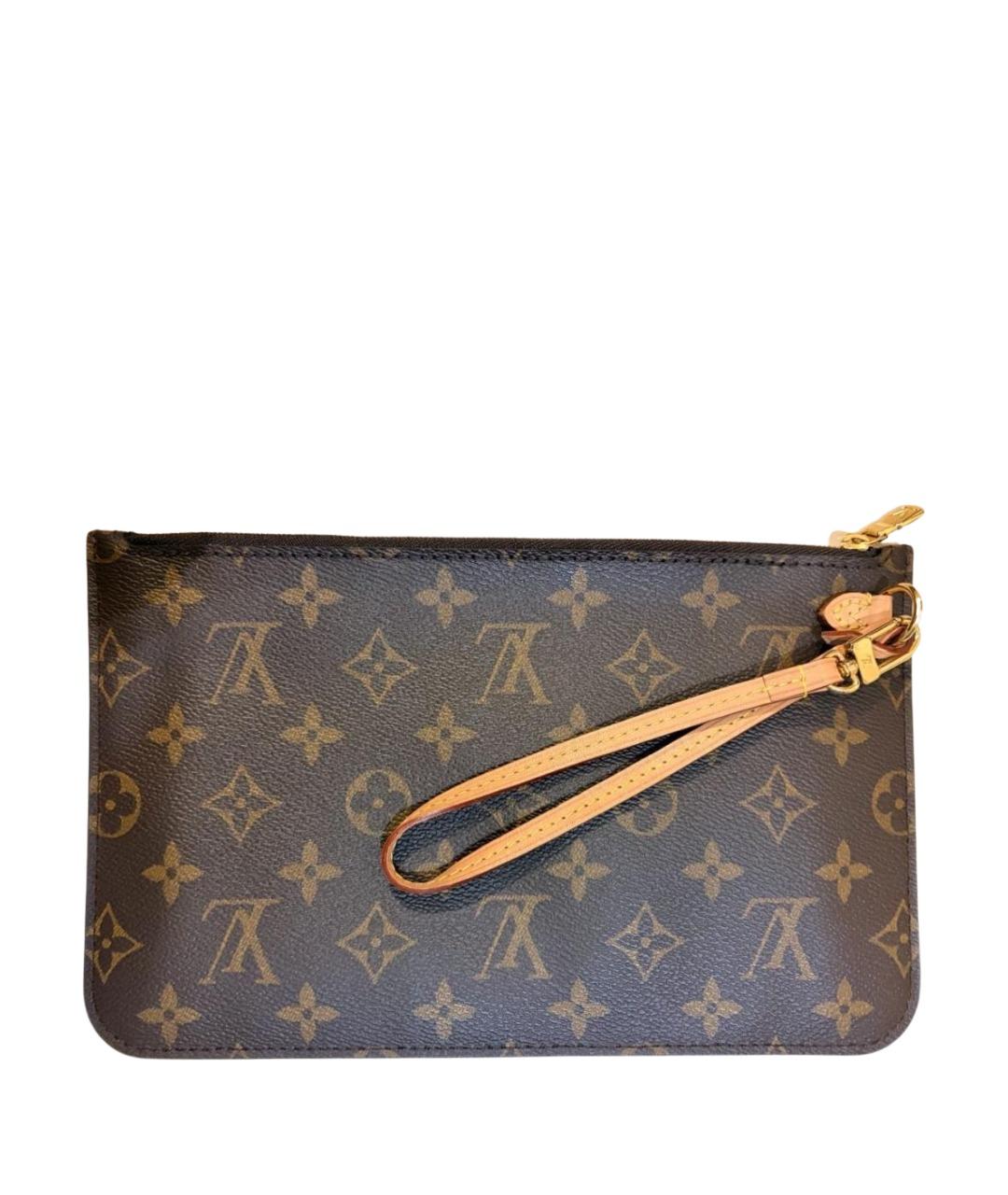 LOUIS VUITTON Коричневая косметичка, фото 1