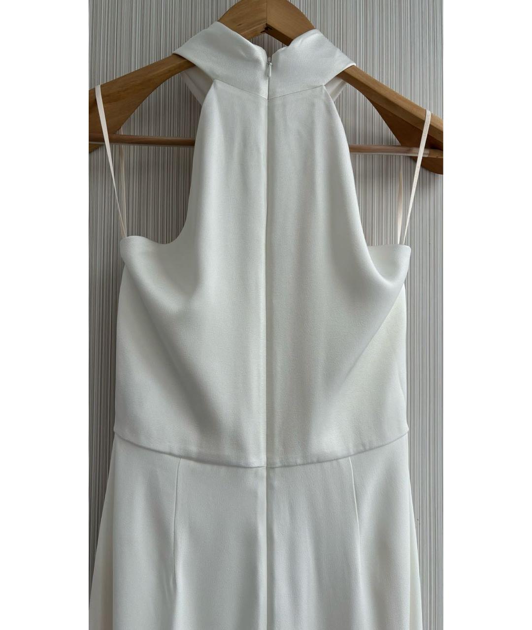 MAX MARA Белый ацетатный комбинезон, фото 4