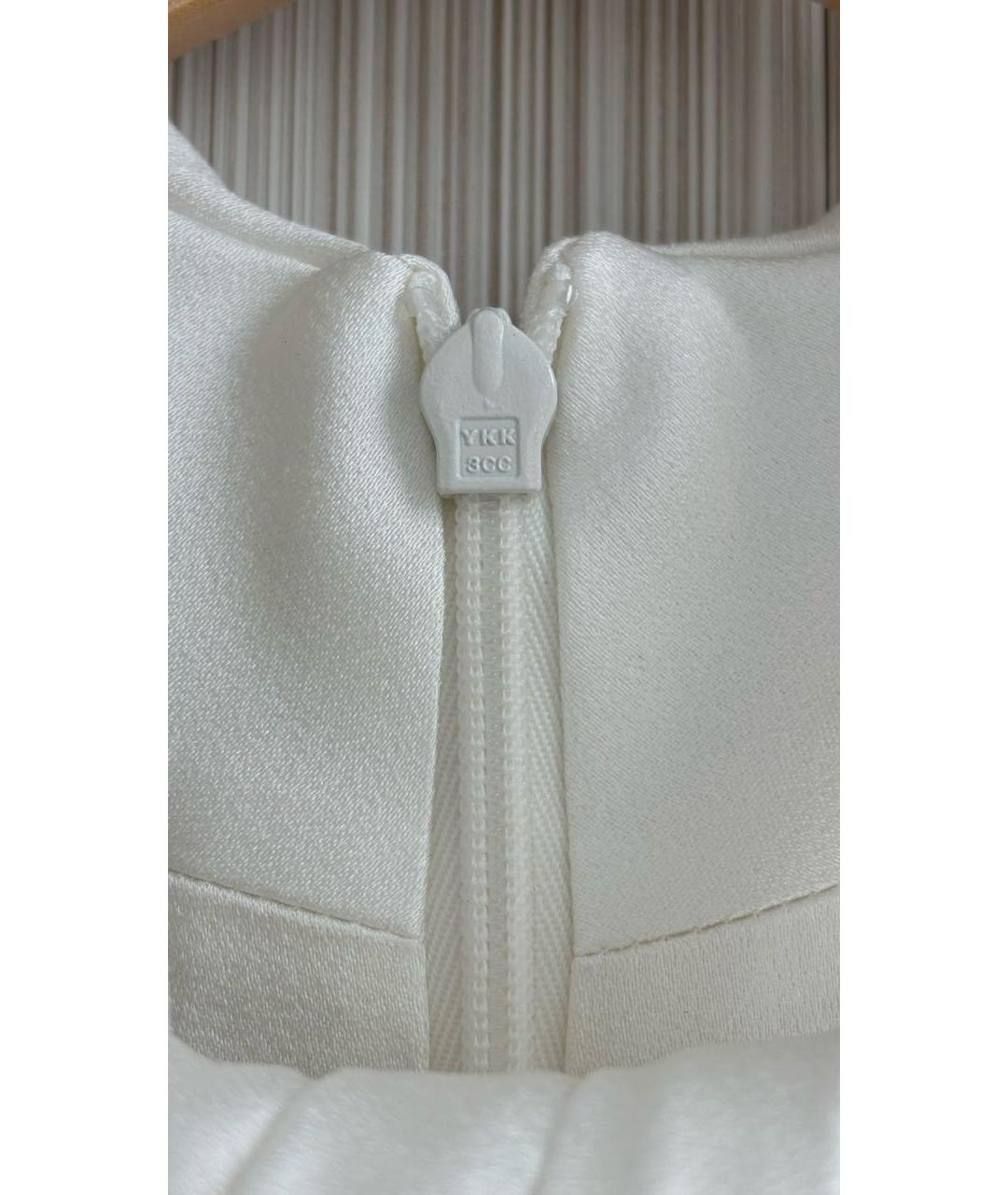 MAX MARA Белый ацетатный комбинезон, фото 6