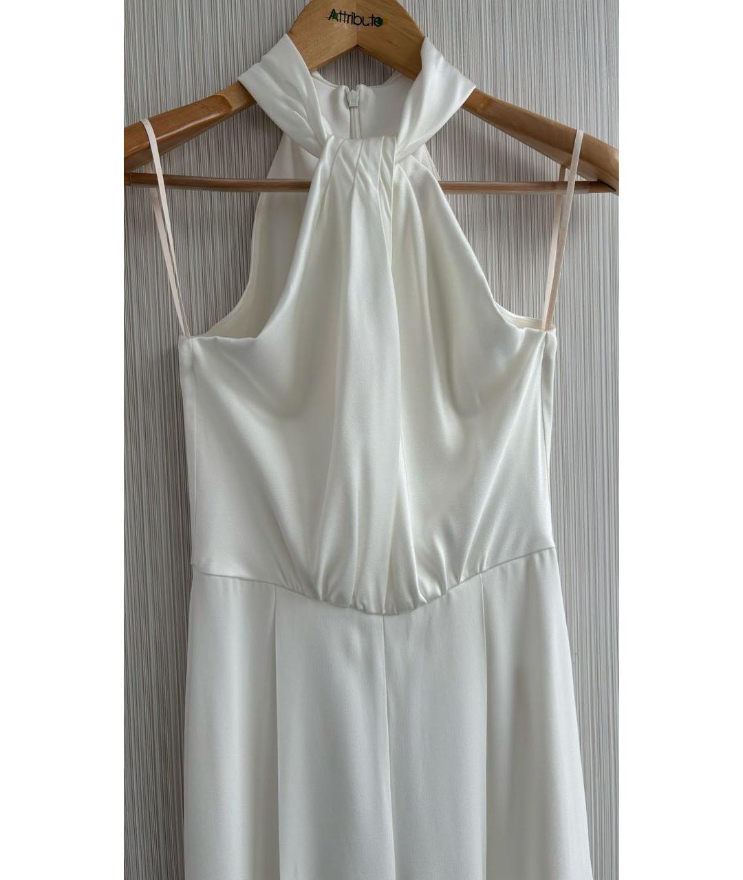 MAX MARA Белый ацетатный комбинезон, фото 2