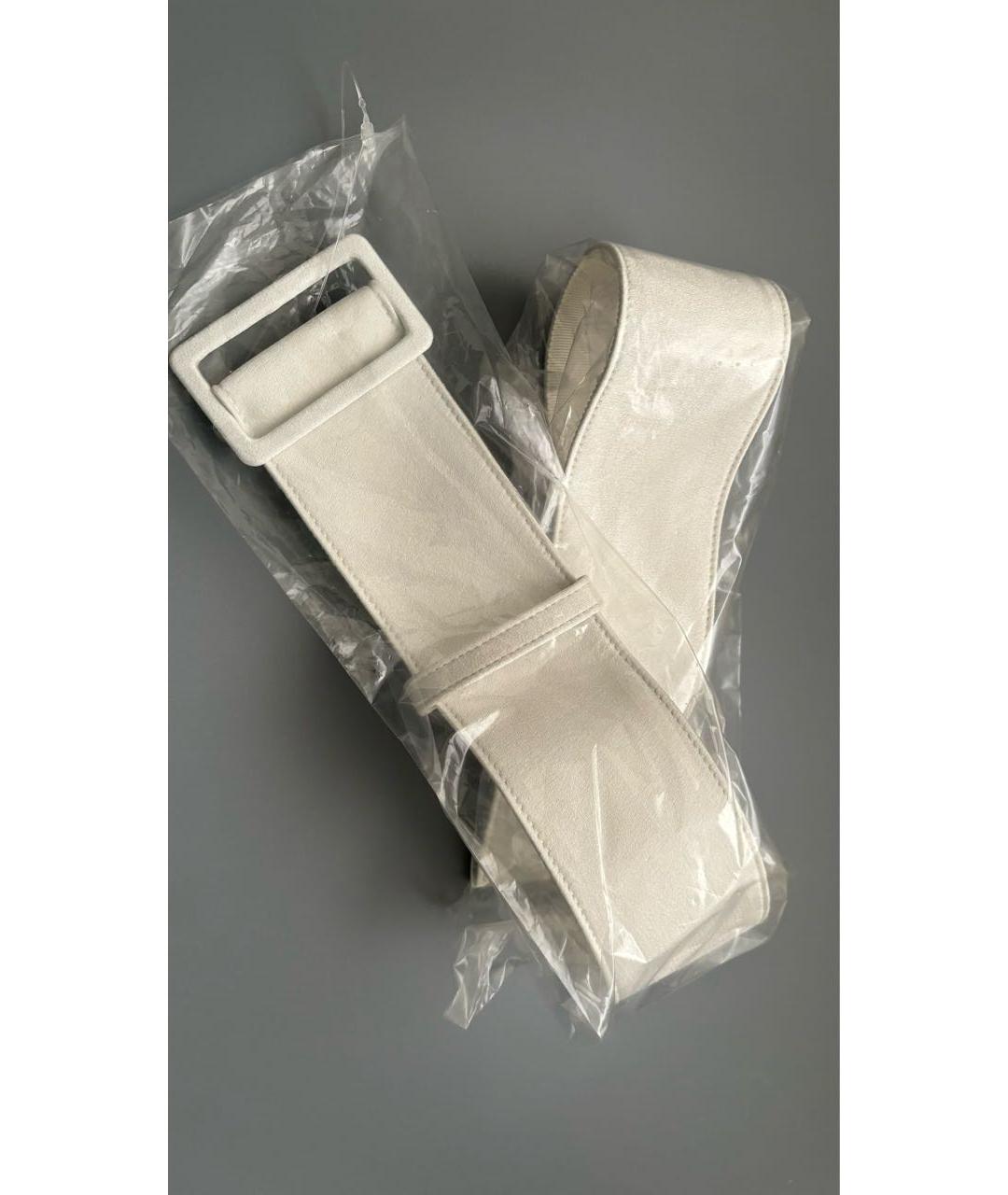 MAX MARA Белый ацетатный комбинезон, фото 8