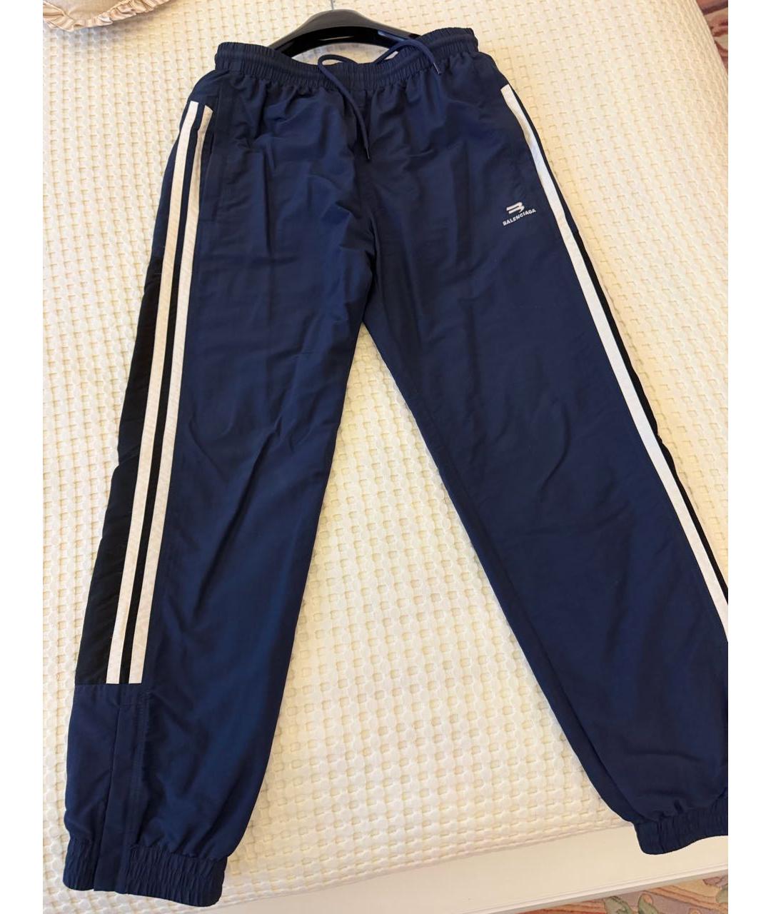 BALENCIAGA Темно-синий полиамидовый спортивные костюмы, фото 3