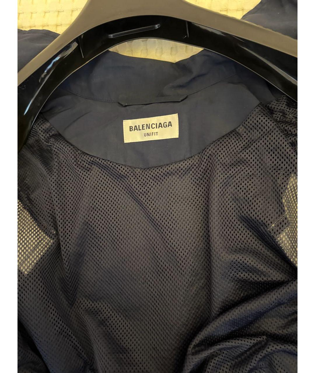 BALENCIAGA Темно-синий полиамидовый спортивные костюмы, фото 5