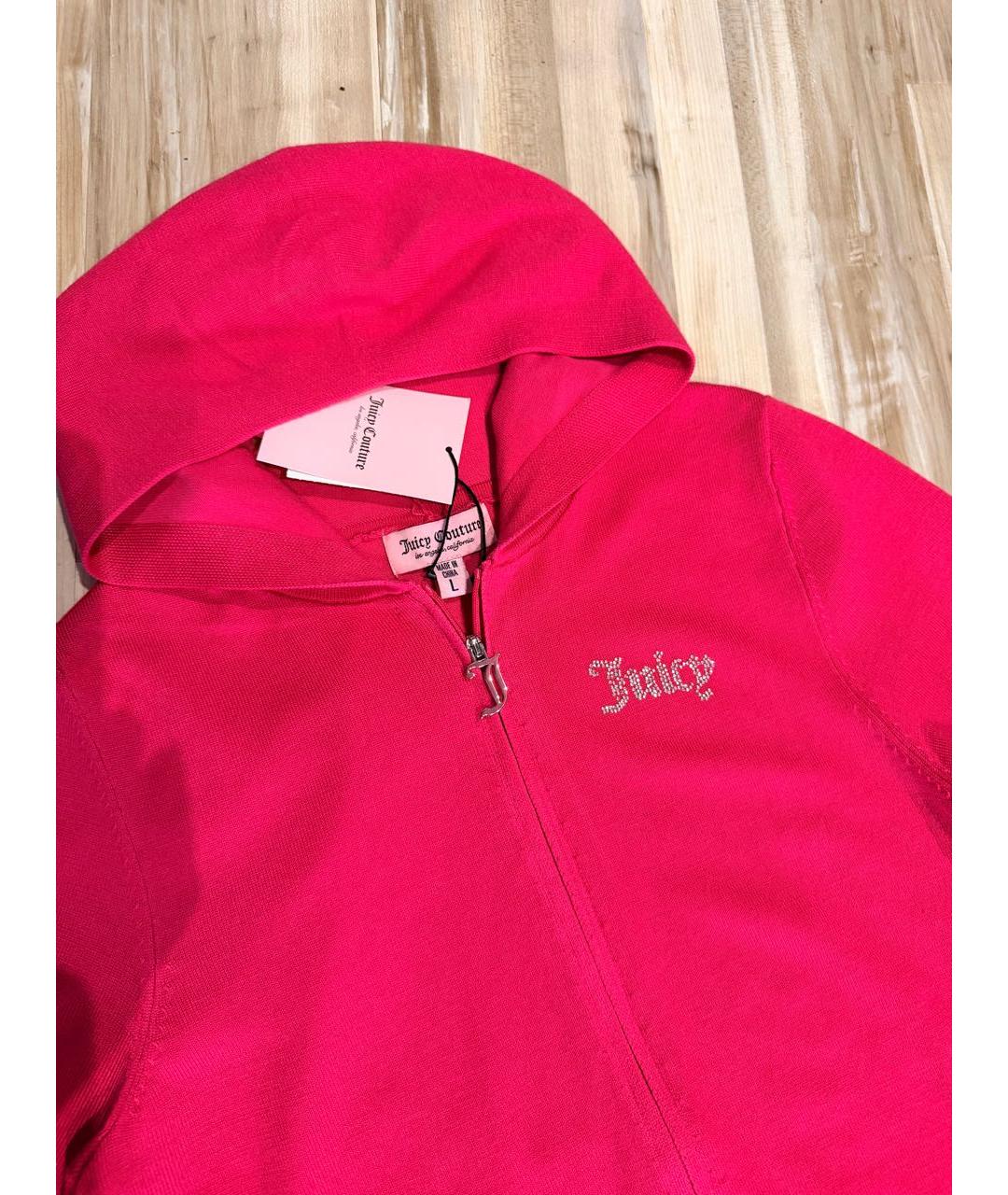 JUICY COUTURE Бордовый вискозный спортивные костюмы, фото 2