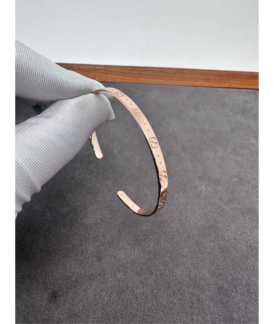 GUCCI Золотой браслет из розового золота, фото 3