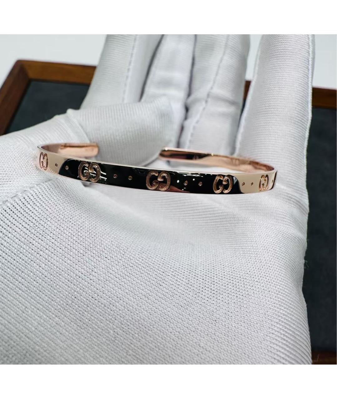GUCCI Золотой браслет из розового золота, фото 5