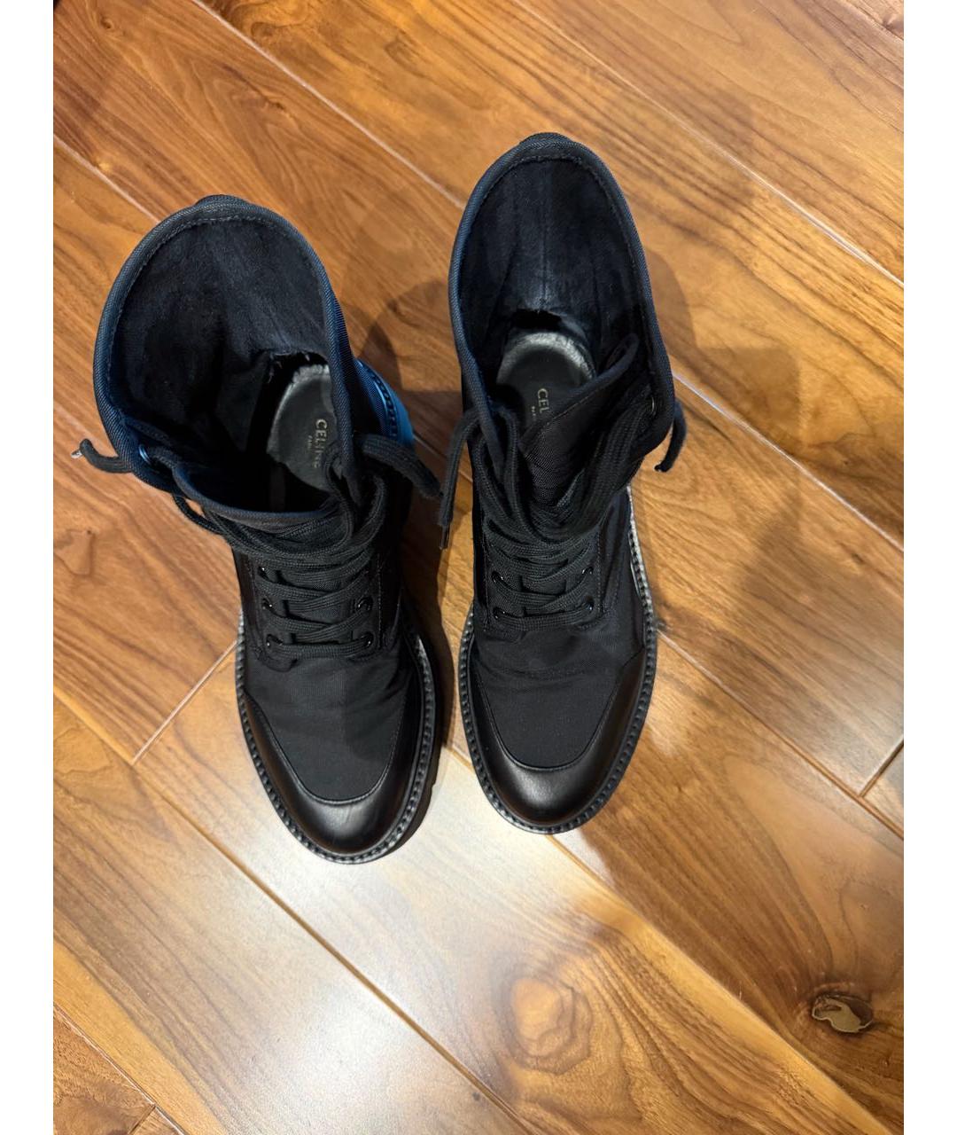 CELINE Черные ботинки, фото 3