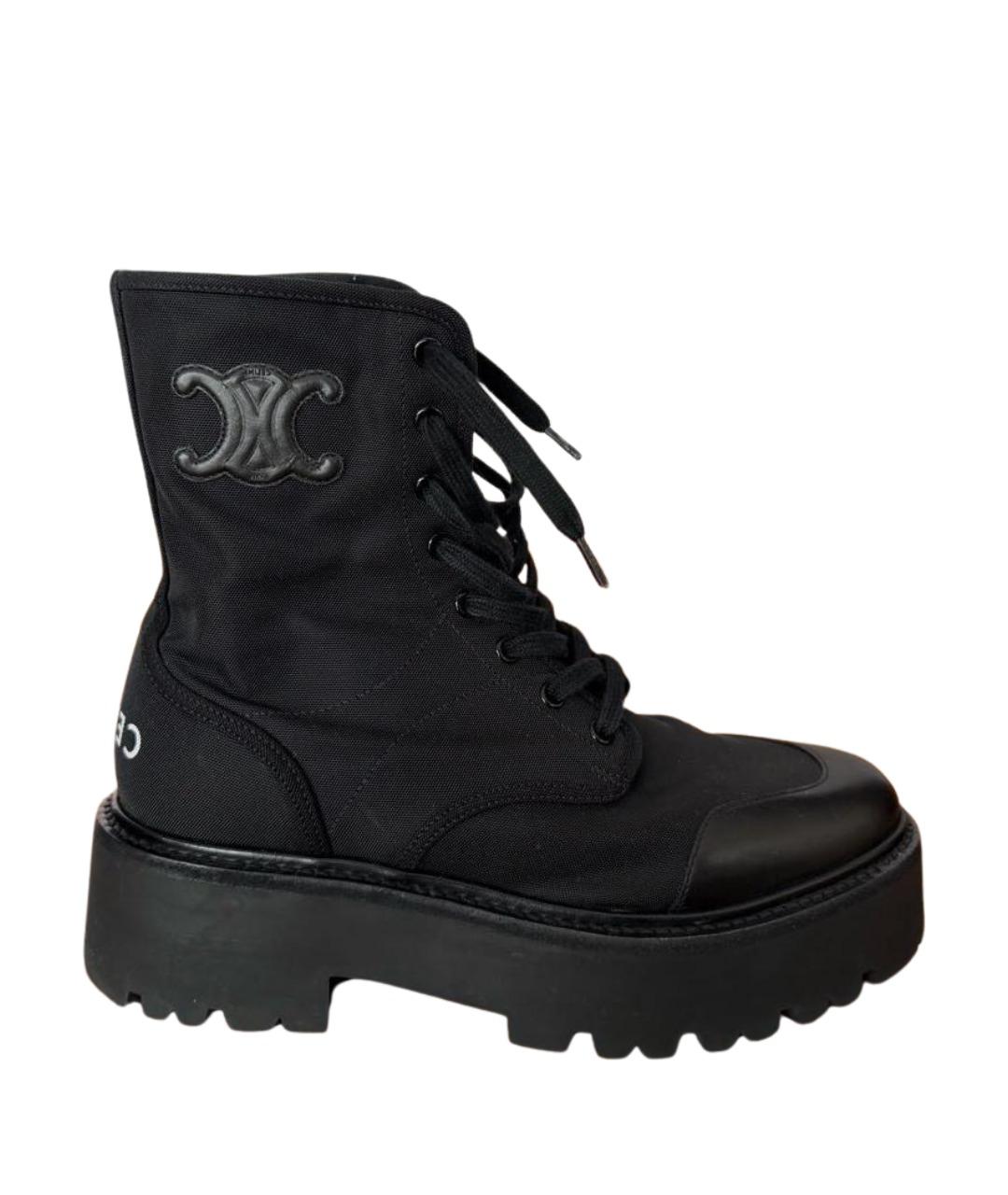 CELINE Черные ботинки, фото 1