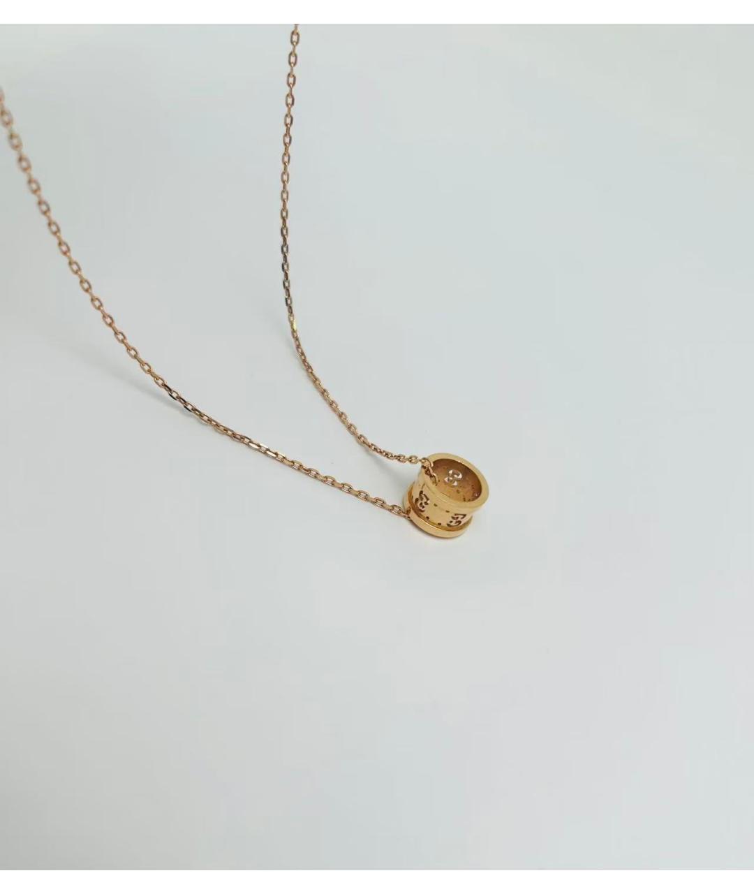 GUCCI Золотая подвеска из розового золота, фото 6
