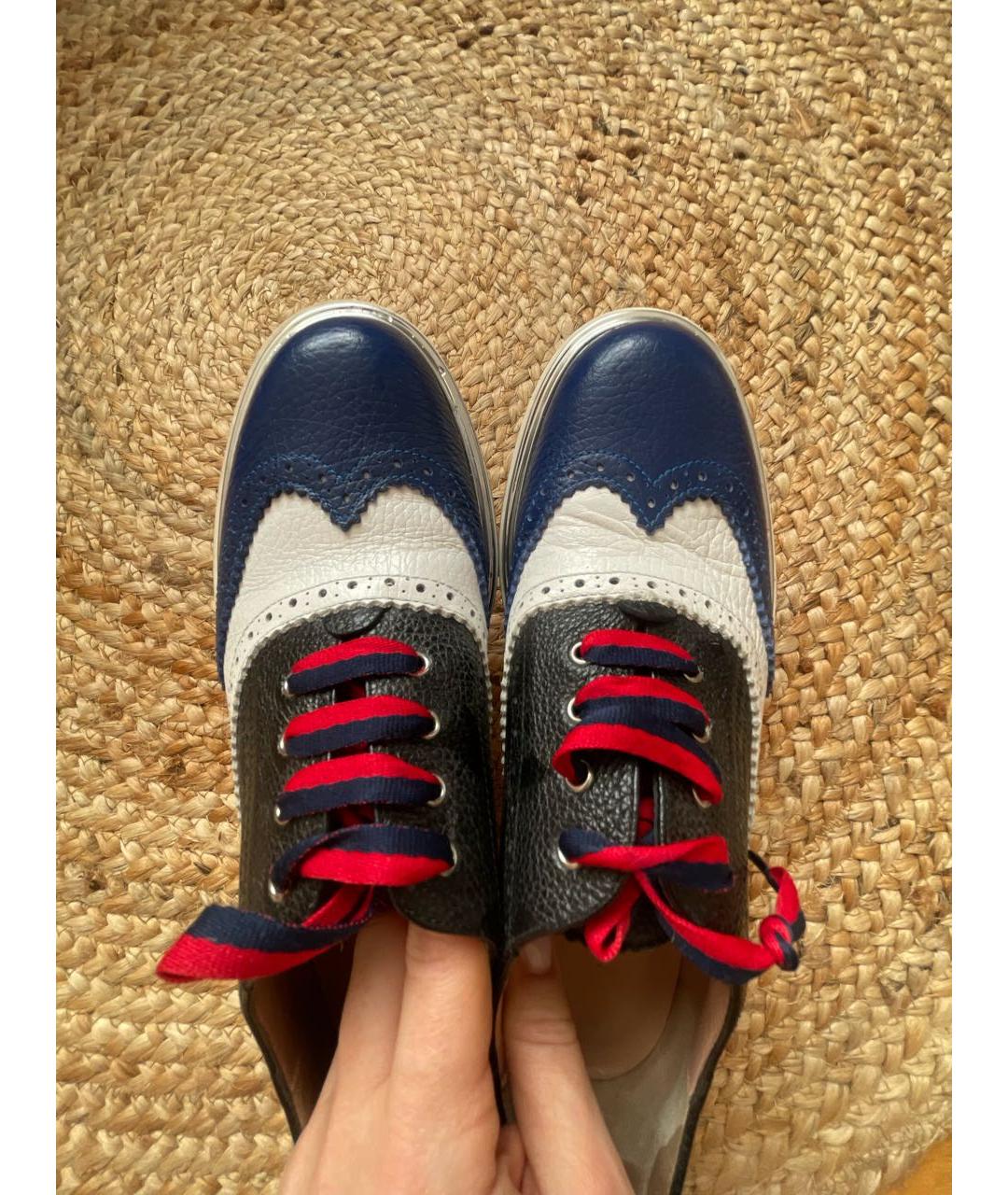 POLLINI Мульти кожаные ботинки, фото 8