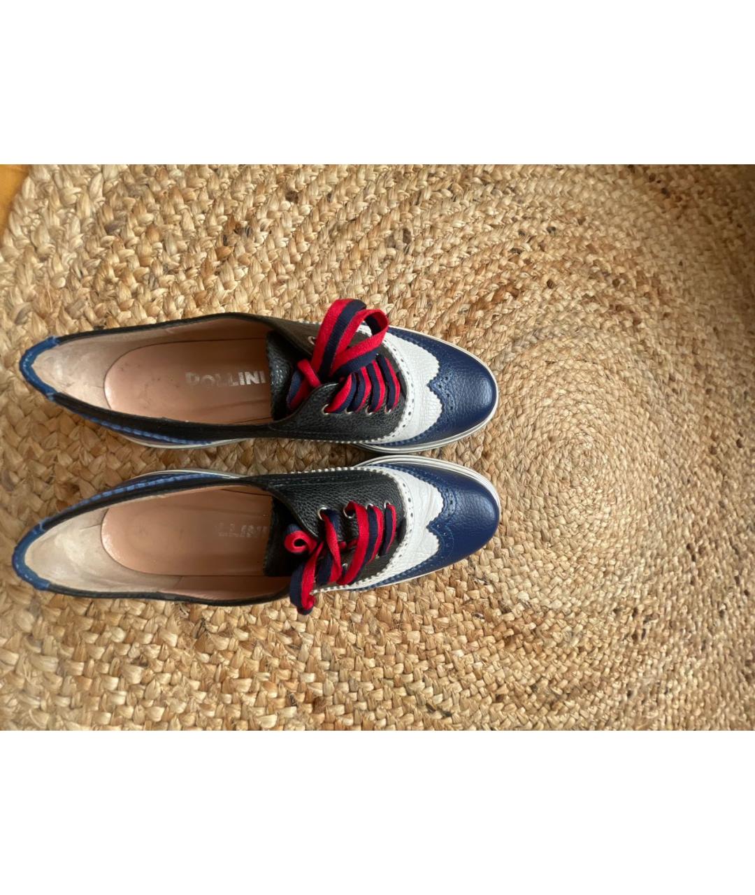 POLLINI Мульти кожаные ботинки, фото 4