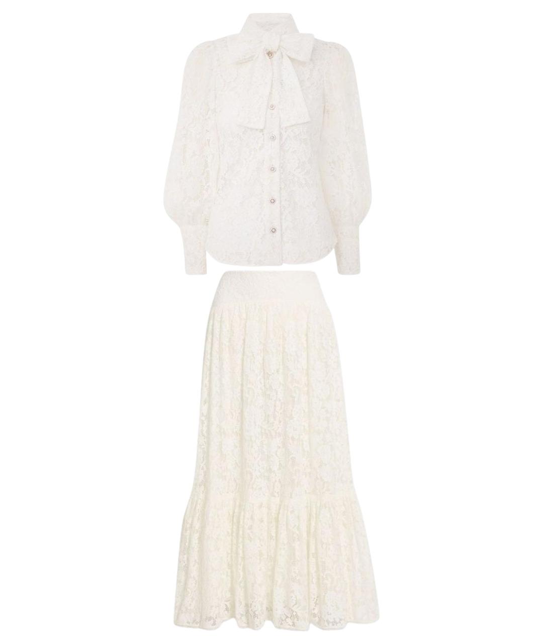 ZIMMERMANN Белый костюм с юбками, фото 1