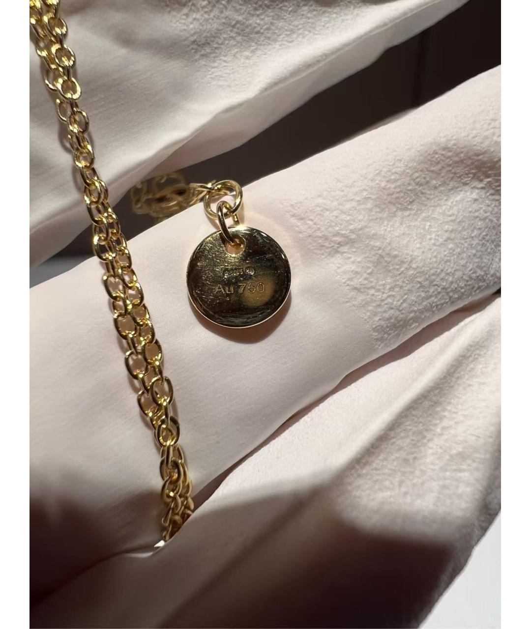 GUCCI Золотая подвеска, фото 4