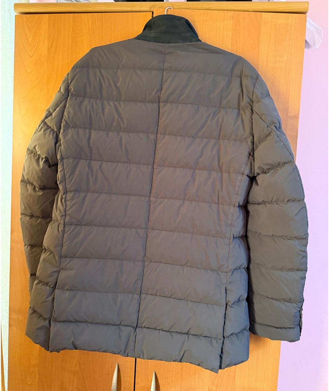 TOM FORD Серый полиамидовый пуховик, фото 2