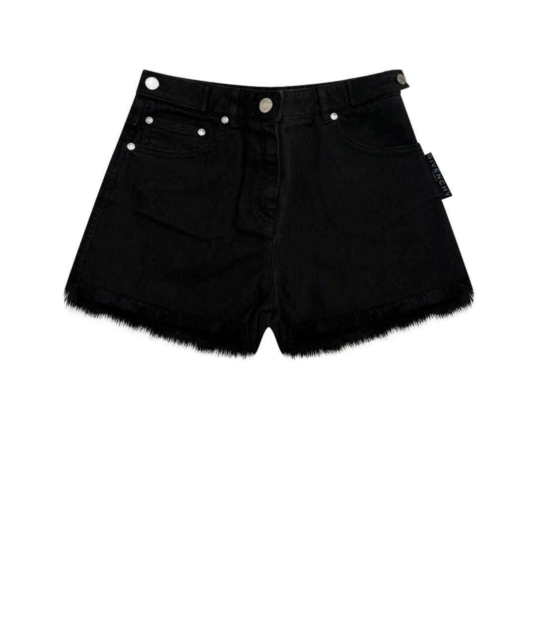 GIVENCHY KIDS Черные деним брюки и шорты, фото 1