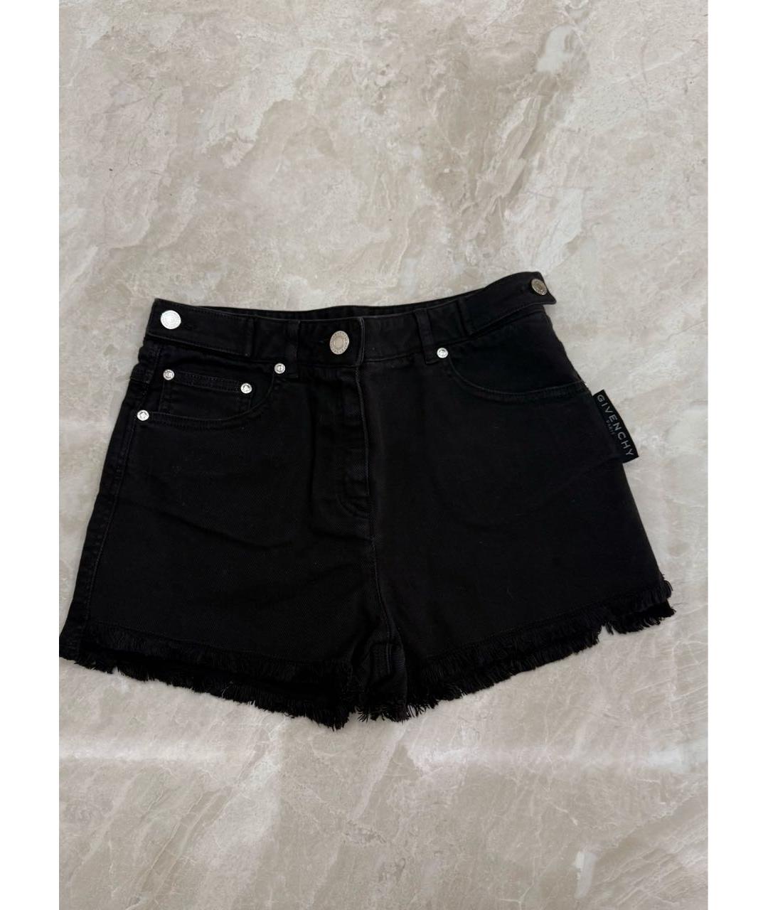 GIVENCHY KIDS Черные деним брюки и шорты, фото 5