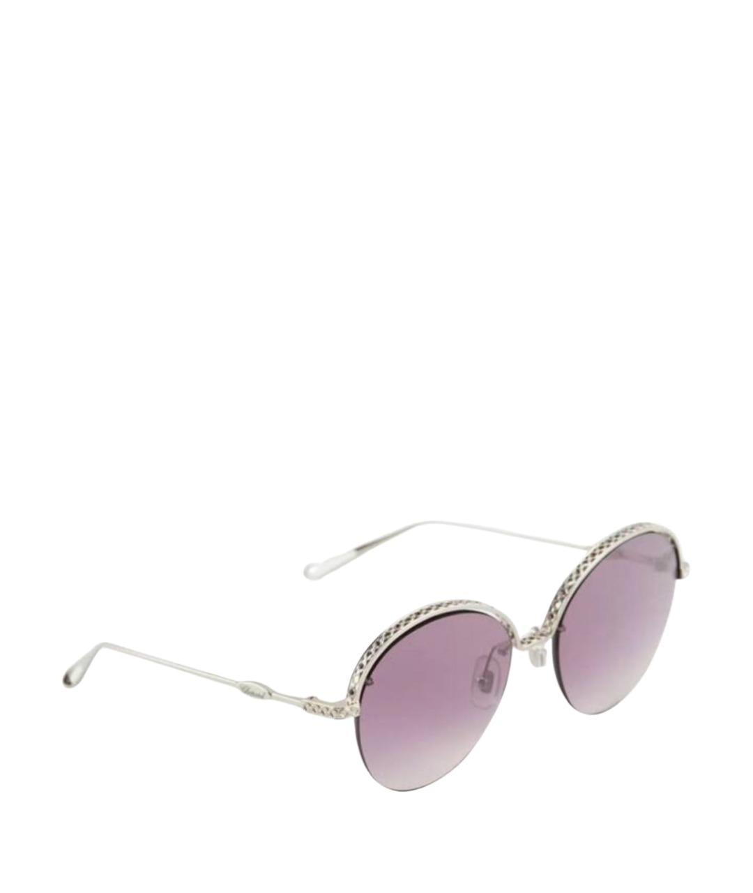 CHOPARD Фиолетовые металлические солнцезащитные очки, фото 1