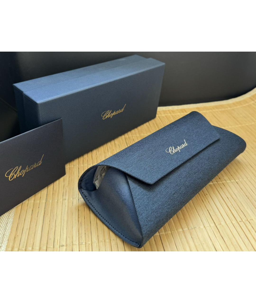 CHOPARD Фиолетовые металлические солнцезащитные очки, фото 8