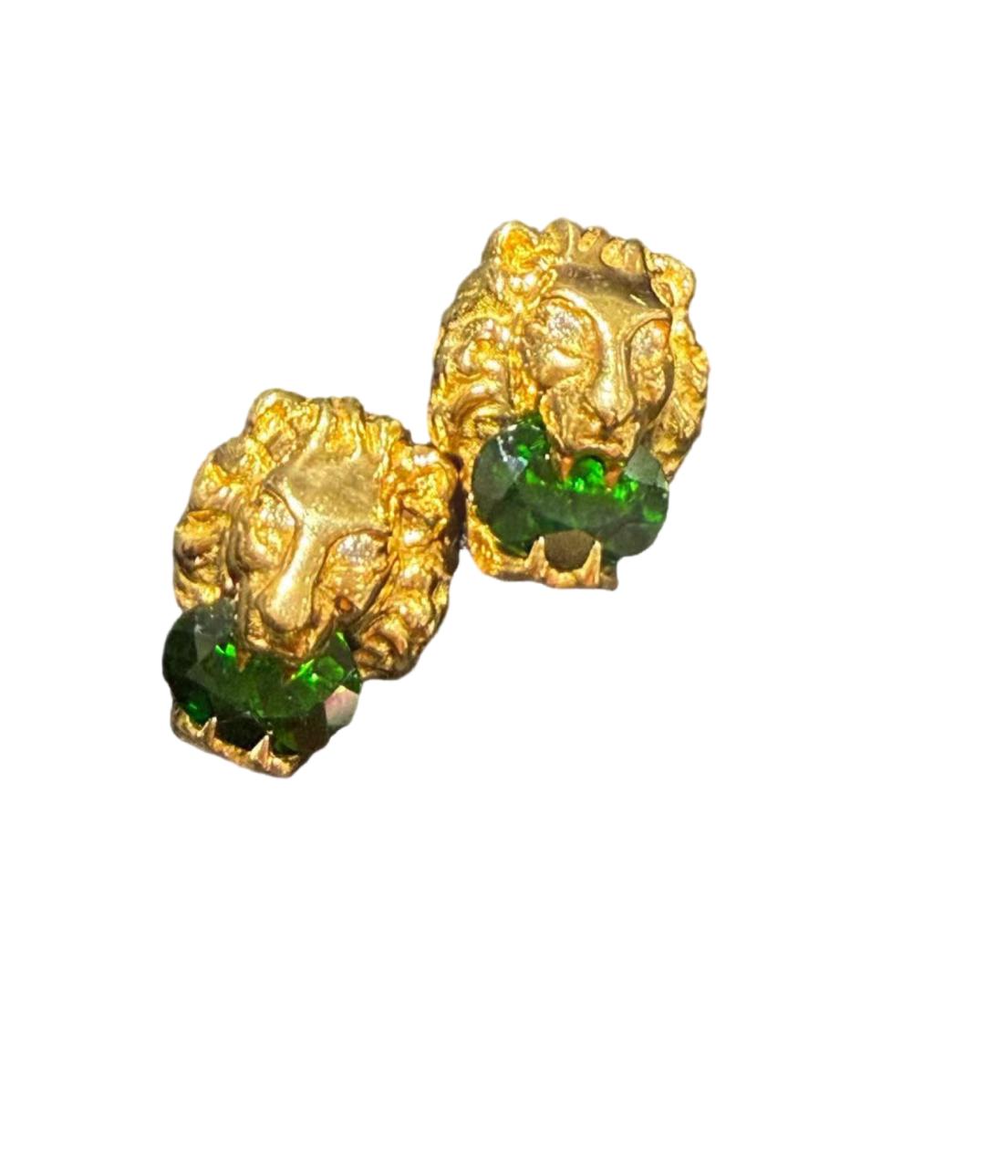 GUCCI Золотые серьги из желтого золота, фото 7