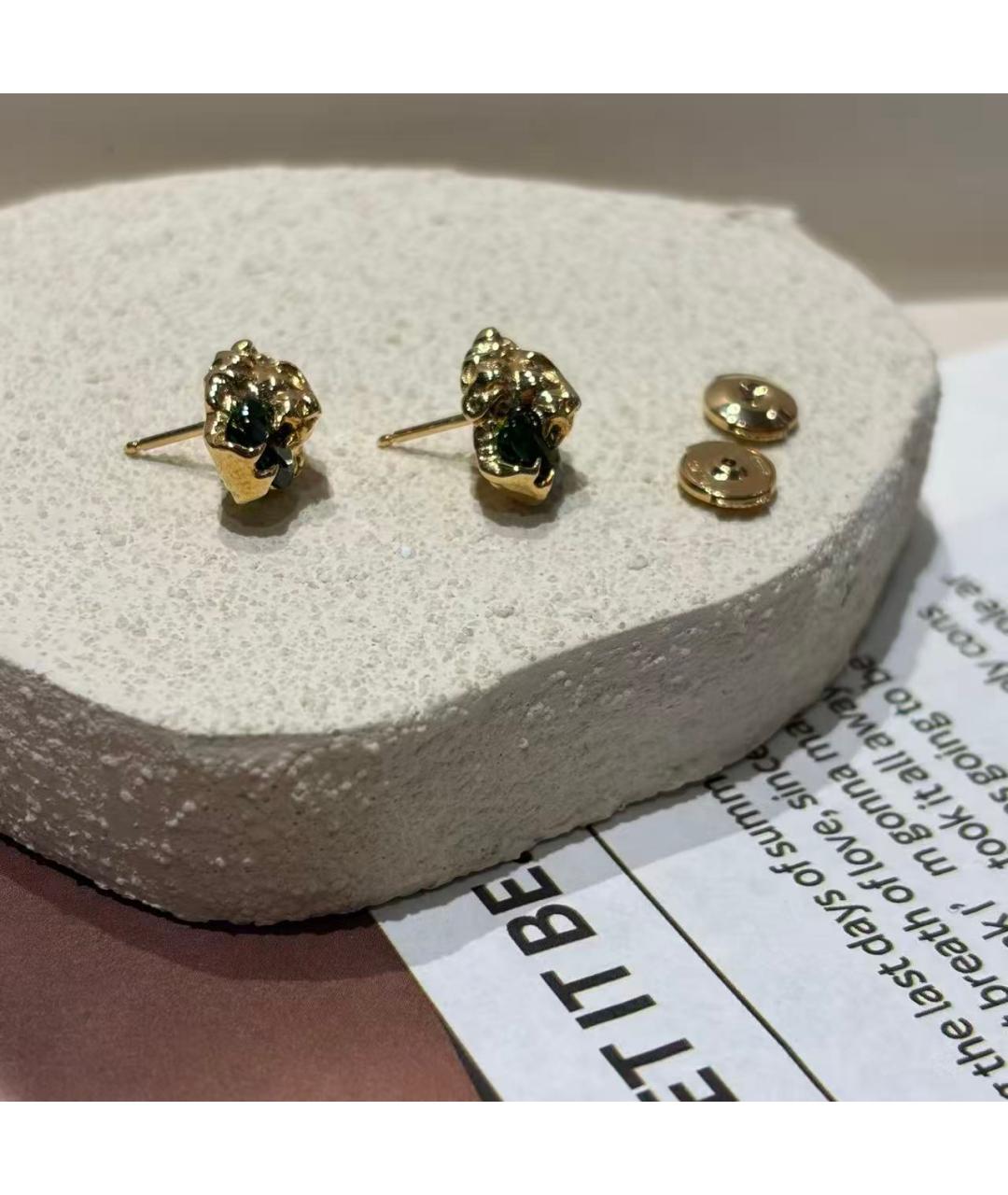 GUCCI Золотые серьги из желтого золота, фото 4