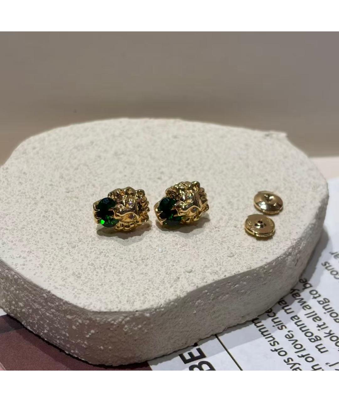 GUCCI Золотые серьги из желтого золота, фото 3