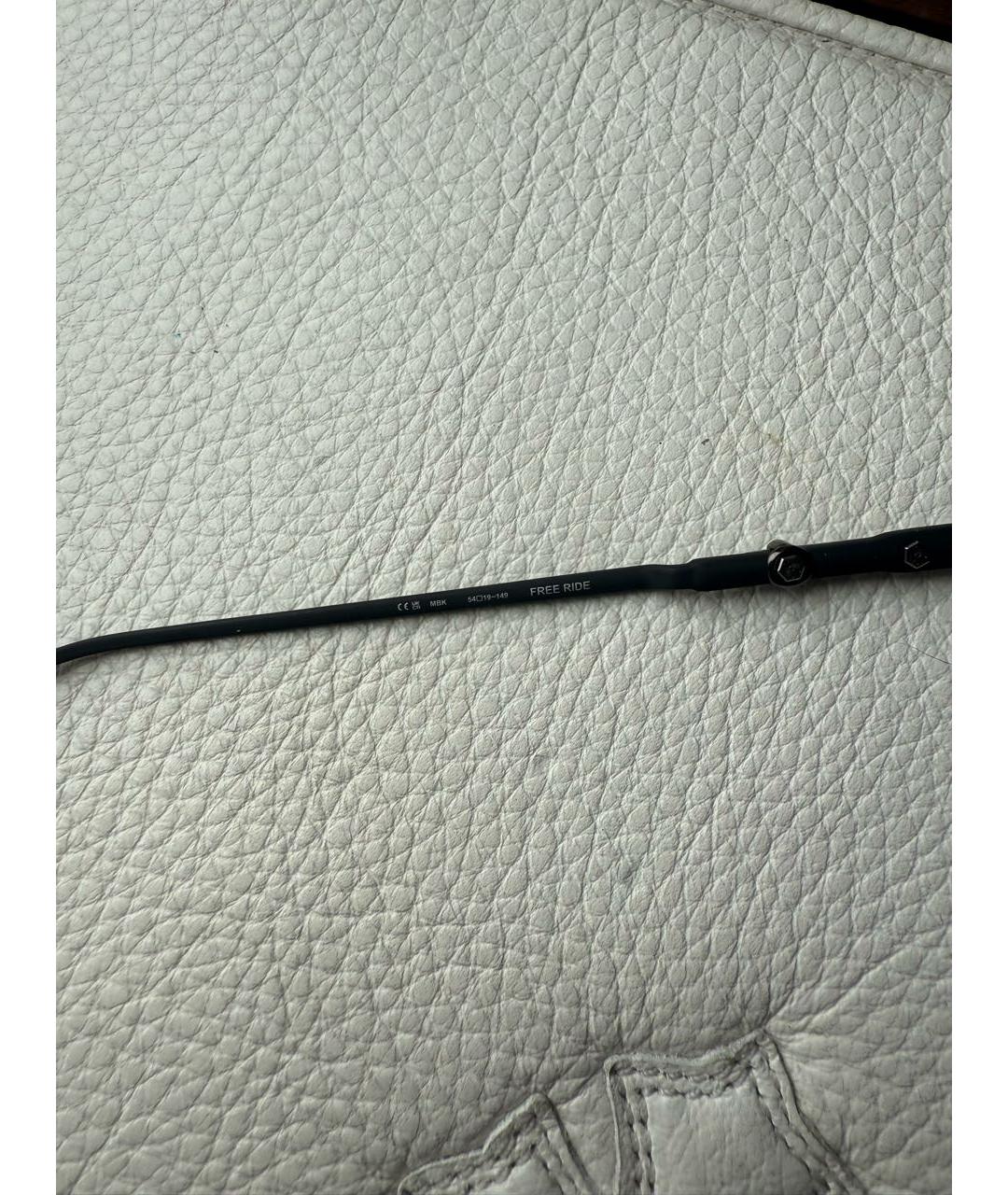 CHROME HEARTS Черные металлические солнцезащитные очки, фото 5