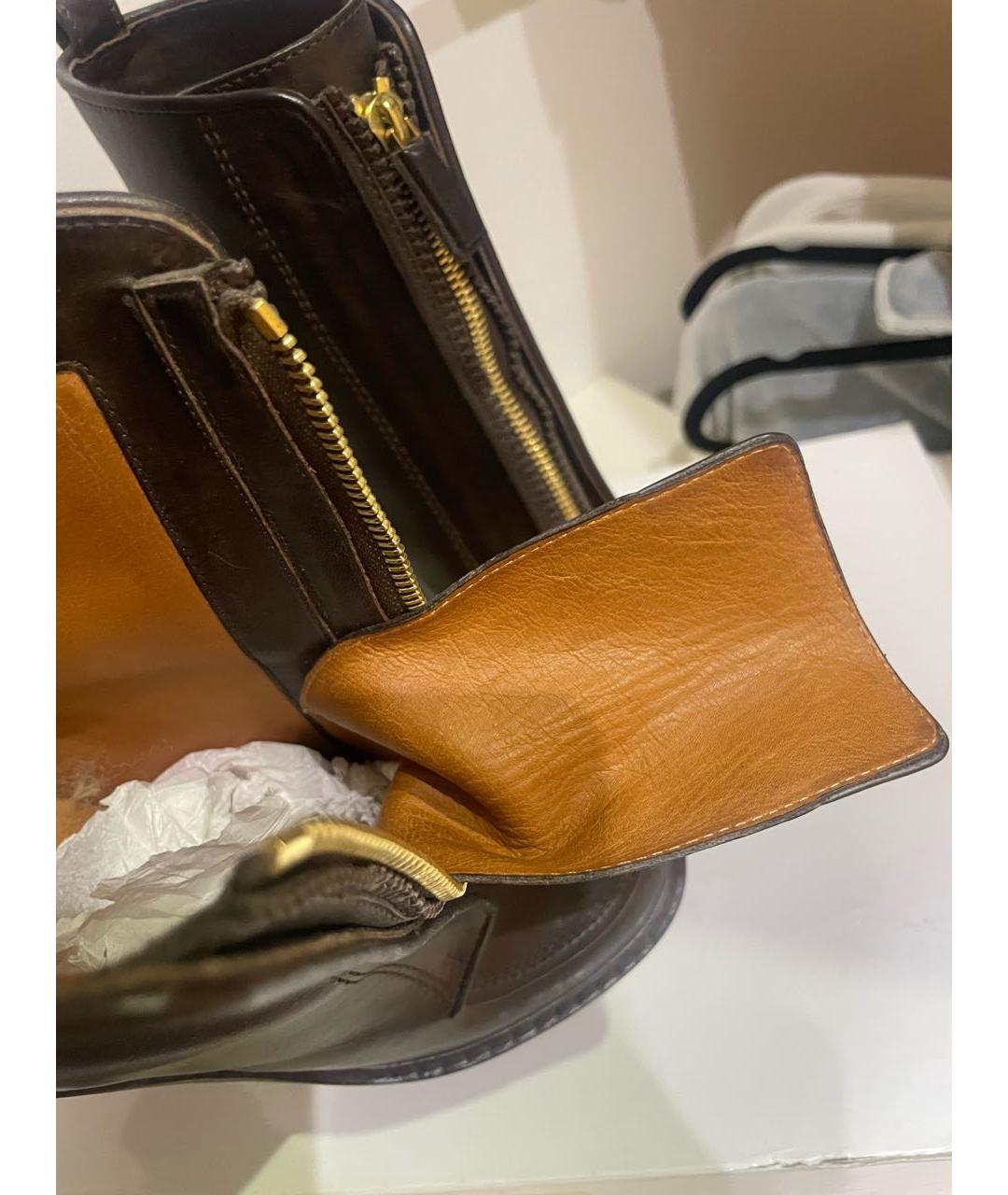 GIVENCHY Коричневые кожаные ботинки, фото 3