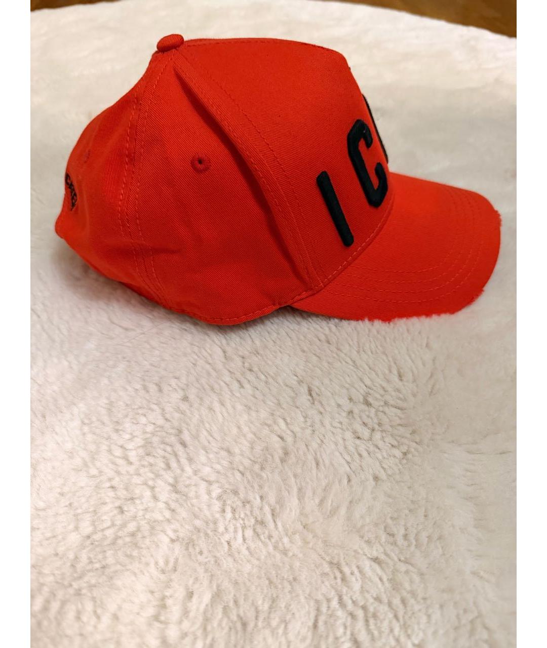 DSQUARED2 Оранжевая кепка/бейсболка, фото 2