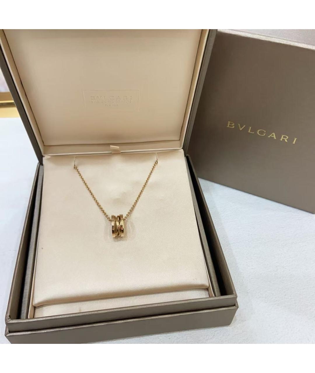 BVLGARI Золотая подвеска из розового золота, фото 2