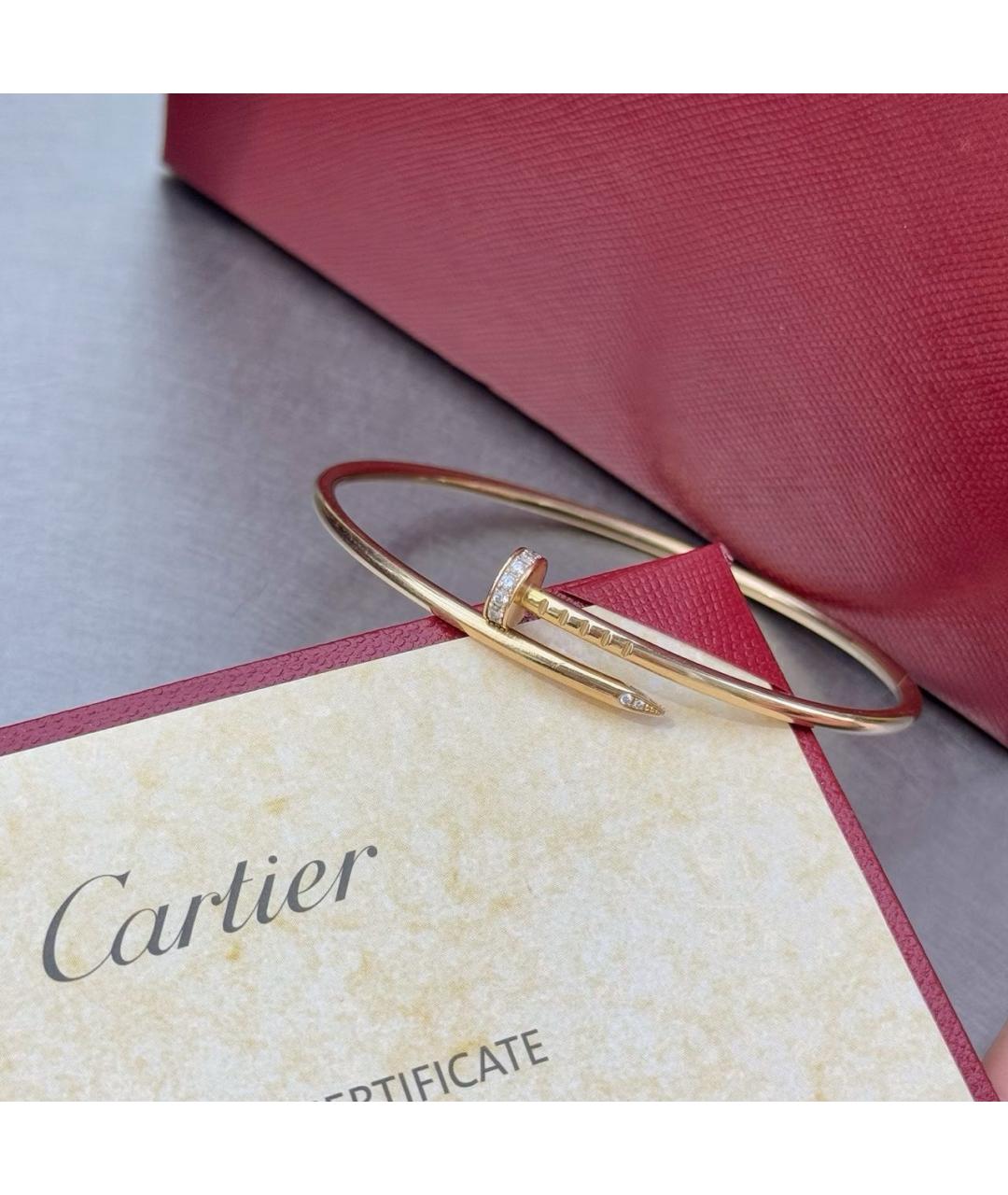 CARTIER Золотой браслет из розового золота, фото 3