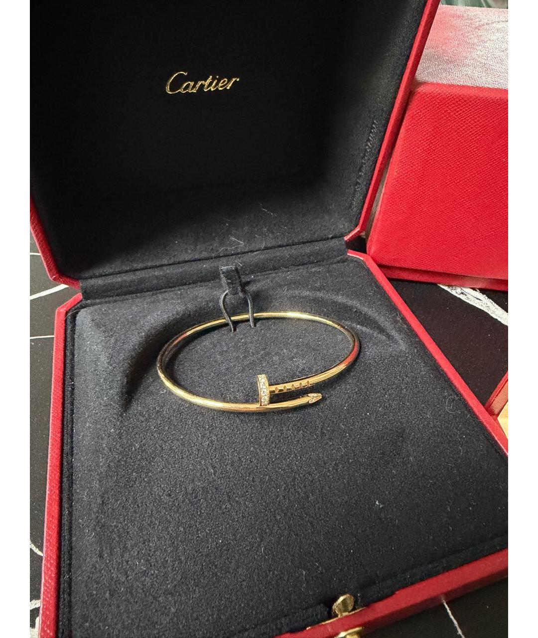 CARTIER Золотой браслет из розового золота, фото 4