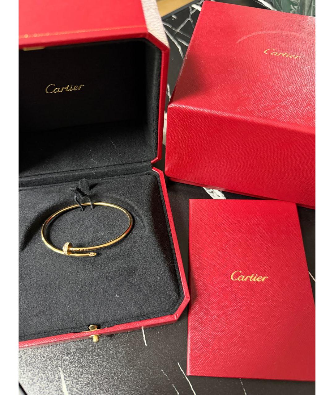 CARTIER Золотой браслет из розового золота, фото 3