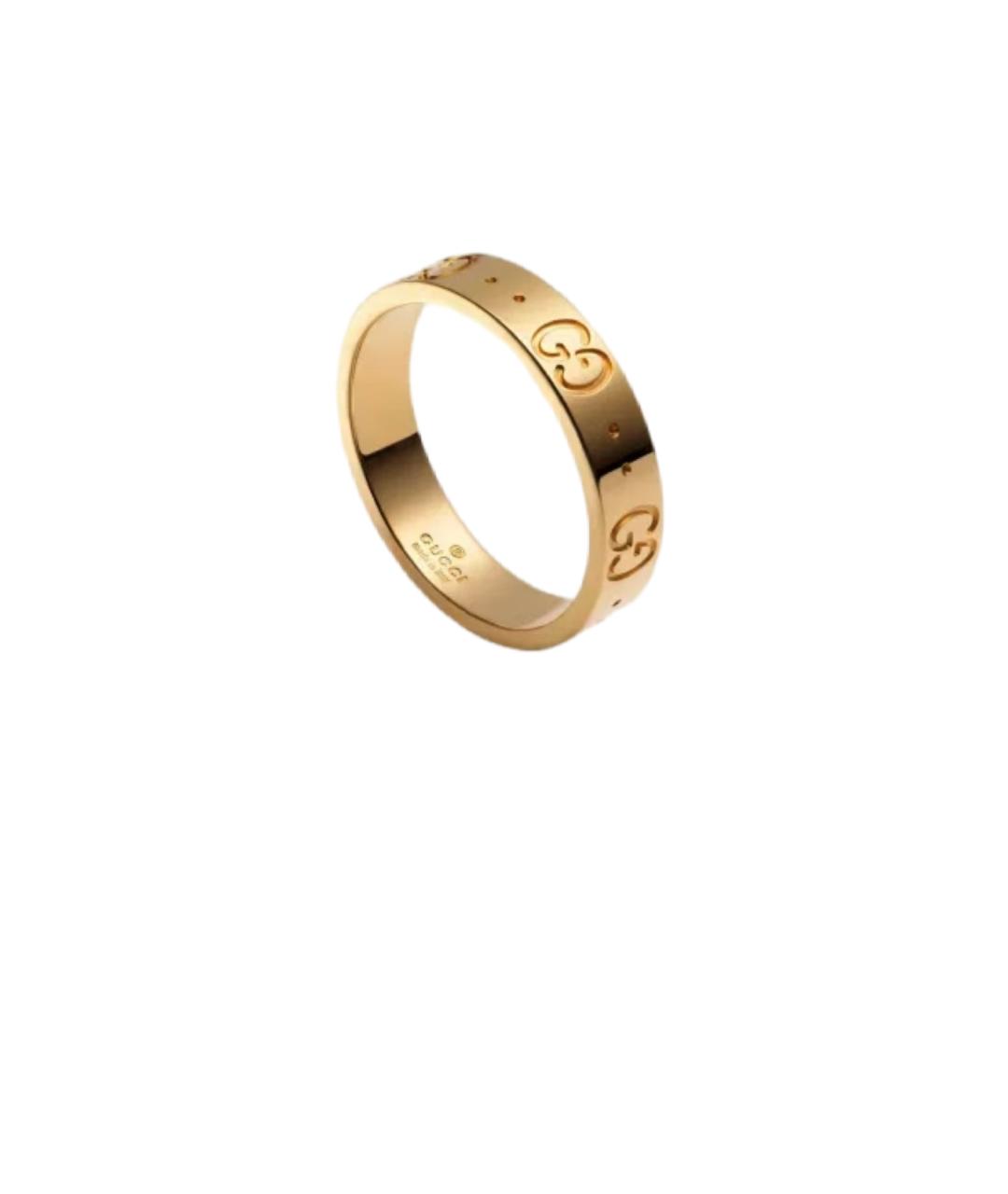 GUCCI Золотое кольцо из желтого золота, фото 4