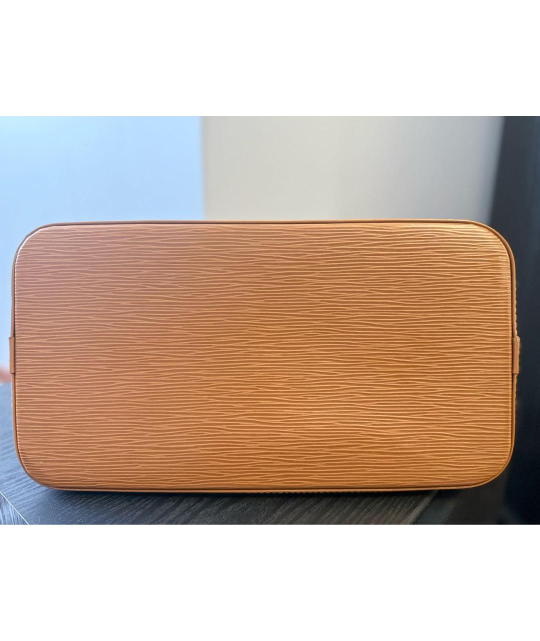 LOUIS VUITTON Коричневая сумка с короткими ручками, фото 7