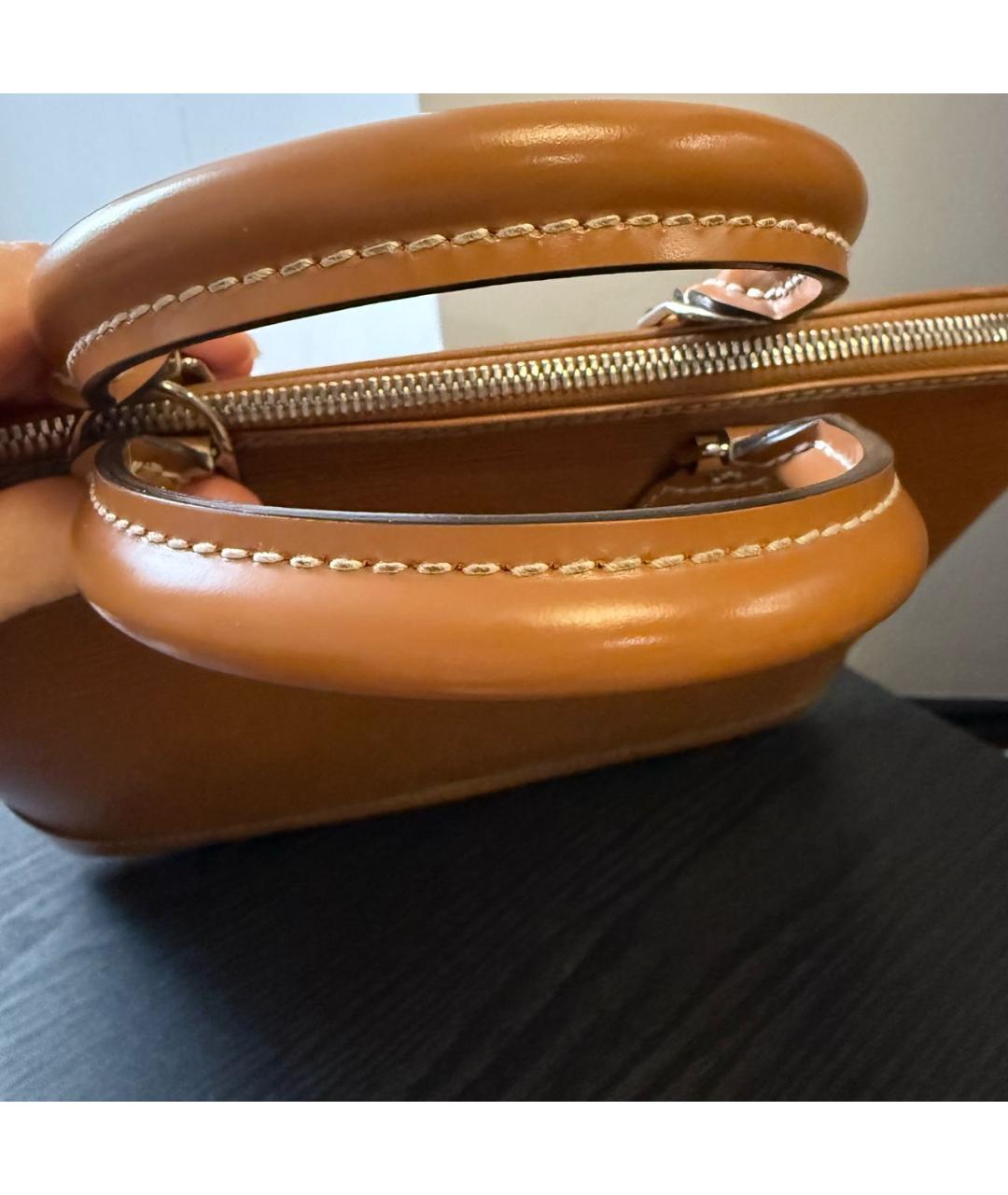 LOUIS VUITTON Коричневая сумка с короткими ручками, фото 6