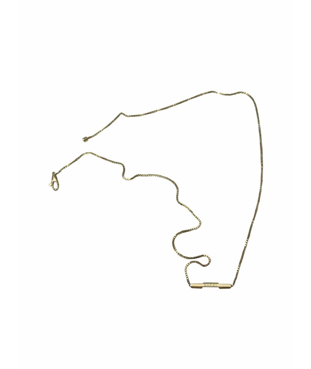 GUCCI Золотое колье из желтого золота, фото 1
