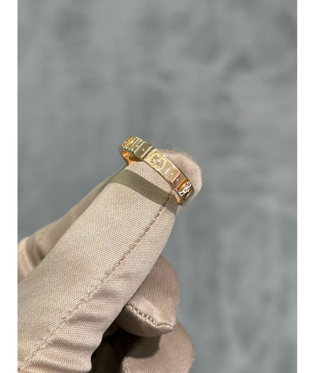 GUCCI Золотое кольцо из розового золота, фото 2